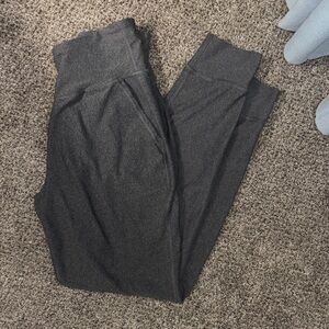 Dark Gray High-Waisted Jogger